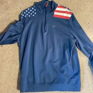 Vineyard Vines USA Quarterzip